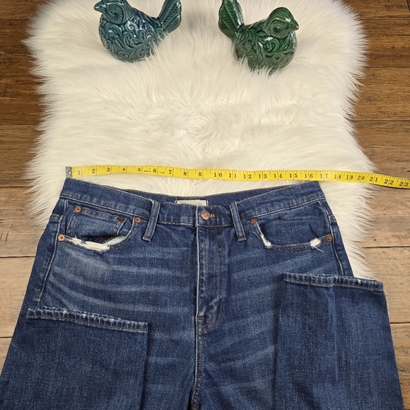Madewell The High Rise Slim Boy Jeans 30 - Picture 7 of 16